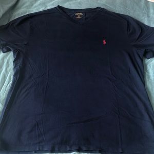 Polo Ralph Lauren - Navy Blue Men’s T-Shirt (L)